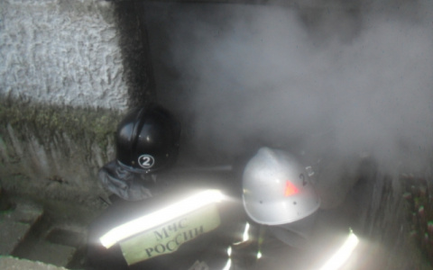 Во время пожара на Сущевской эвакуировали часть жильцов