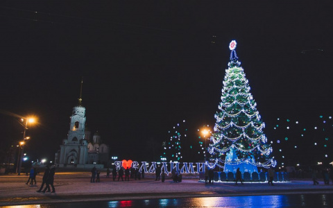 У владимирцев есть последний шанс сделать фото под главной новогодней елкой