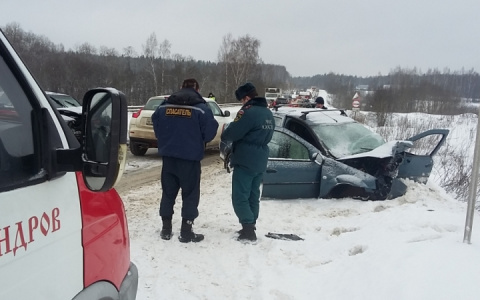 Две крупных аварии произошло во Владимирской области за день (фото)