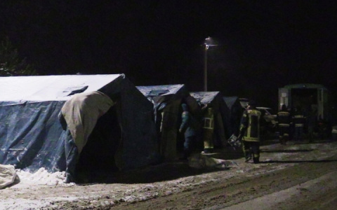 Во Владимирской области развернулись пункты обогрева водителей