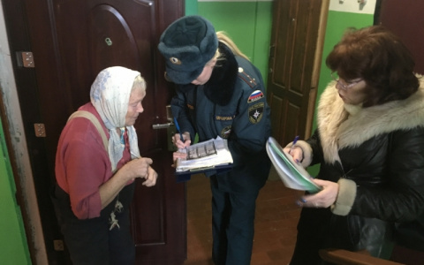 Жильцы одного из домов на Батурина попали в зону риска