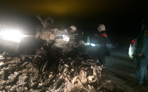 Смертельное ДТП в Петушках: автомобиль превратился в "кашу"