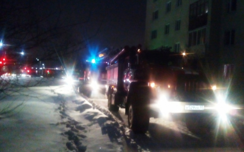 Пожарные эвакуировали жильцов из дома на Судогодском шоссе