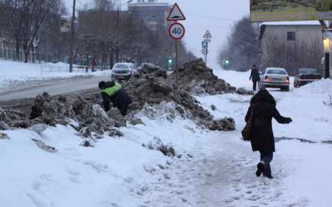Во Владимире из-за снежных завалов сбилось расписание общественного транспорта