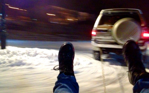 Под Владимиром подростка, катающегося на ватрушке, переехал автомобиль