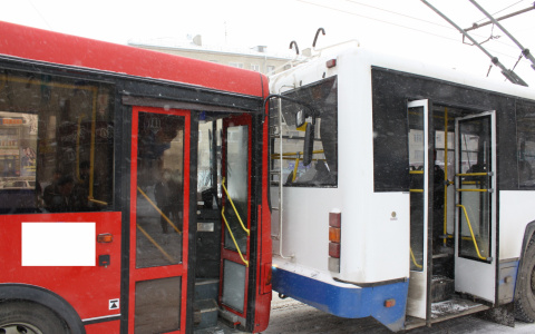 "Троллейбусное стояние" во Владимире