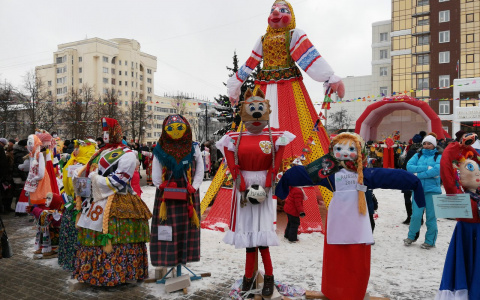 Владимирцы на широкую ногу отметили масленицу (фото)