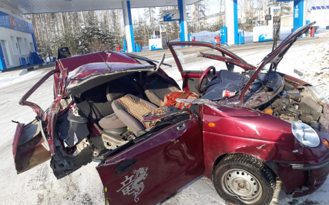 ДТП в Коврове: машину раскурочило до неузнаваемости