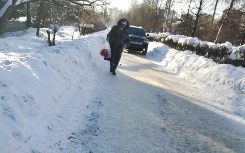 У "Руськино" водитель решил "покатать на капоте" пешеходов