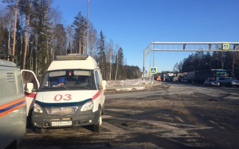 В Вязниковском районе собрался "паровозик" из грузовиков