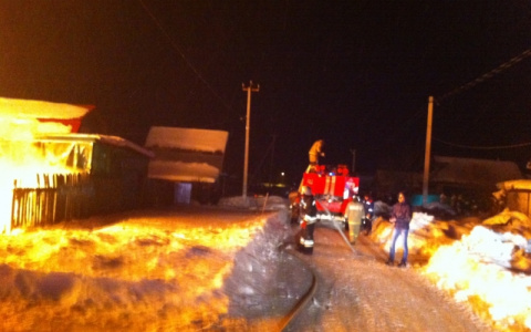 Во Владимирской области при пожаре в частном доме погибли четверо детей