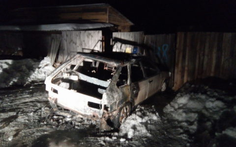 Три автопожара произошли во Владимирской области за одну ночь (фото)