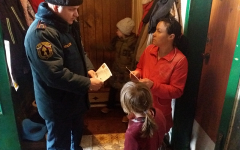Многодетные семьи вызвали интерес у владимирских сотрудников МЧС