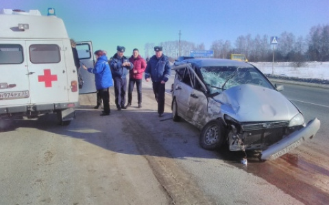 Сегодня утром в Муромском районе произошла авария