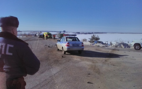В Муромском районе водитель "Калины" погиб в жутком ДТП