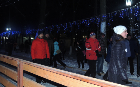 Городские катки во Владимире продолжают работать