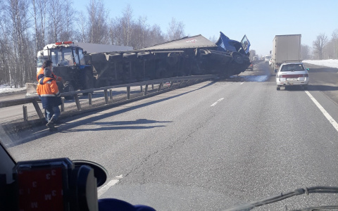 Во Владимирской области в сторону Москвы собирается большая пробка