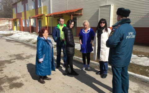 В дом культуры в Оргтруде нагрянули спасатели