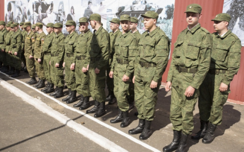 17 апреля пройдет первая отправка новобранцев в войска «весеннего» призыва