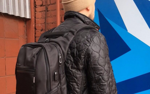 В Александрове задержали мужчину со слишком объемным рюкзаком