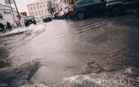 Сыро, но тепло. Погода во Владимире