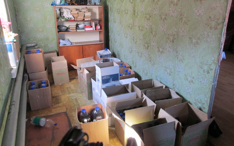 В Муроме обнаружены 2 000 бутылок паленого алкоголя