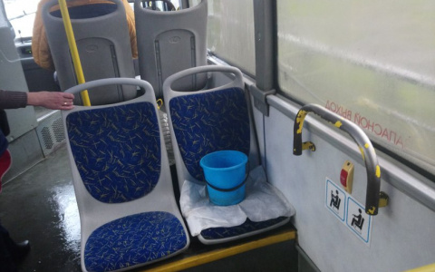 Во владимирских автобусах случился настоящий потоп