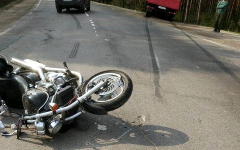 В Гусь-Хрустальном районе 15-летний мотоциклист угодил под колеса велосипедиста