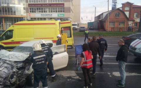 Во Владимире произошла страшная авария