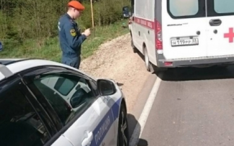 Под Владимиром произошла авария с четырьмя пострадавшими