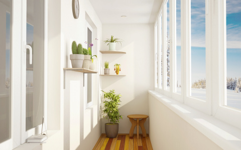 Балкон может стать вашим местом для уединения!