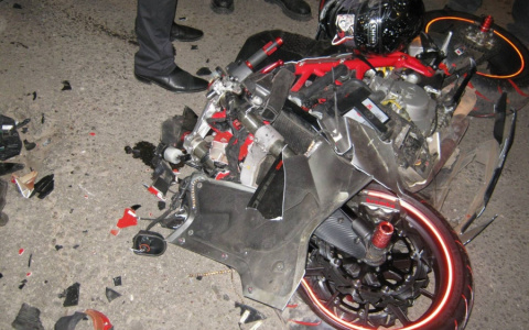 В Коврове мотоциклиста госпитализировали после столкновения с авто