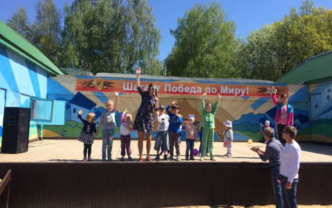 Владимирские парки весь день развлекали детей и взрослых (фото)