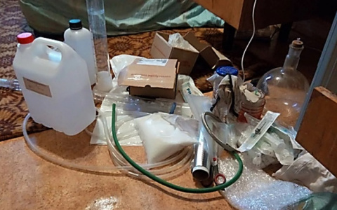 Под Ковровом обнаружена лаборатория по производству психотропных препаратов