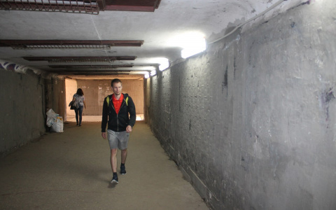 Подземный переход у ВХЗ пугает горожан своим внешним видом