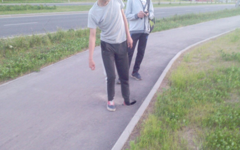 На Лыбедской магистрали провалился асфальт