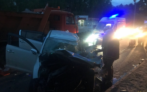 Появились подробности ночной аварии на проспекте Строителей