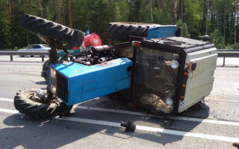 В аварии в Вязниковском районе погиб тракторист