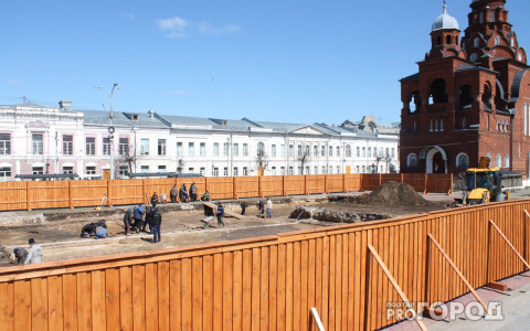 Минкульт нашел нарушения в строительстве фонтана на Театральной площади