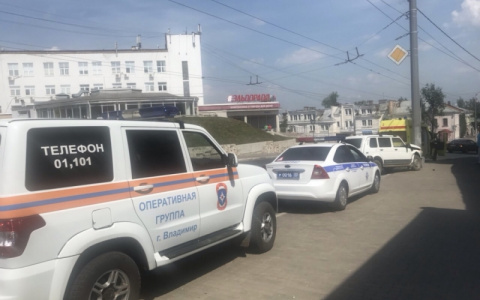 В центре Владимира произошла авария