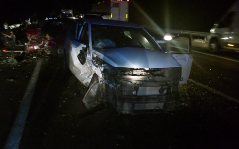 Ночью под Владимиром произошла массовая авария