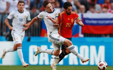 Сборная России вышла в четвертьфинал чемпионата мира по футболу