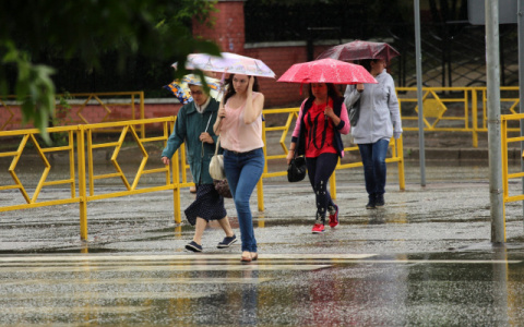 Для владимирцев наступает дождливая полоса