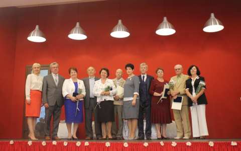 В Патриаршем саду поздравили супругов, которые прожили вместе 50 и более лет