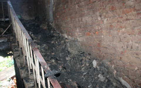 Журналист "Pro Города" побывал на месте пожара в центре Владимира