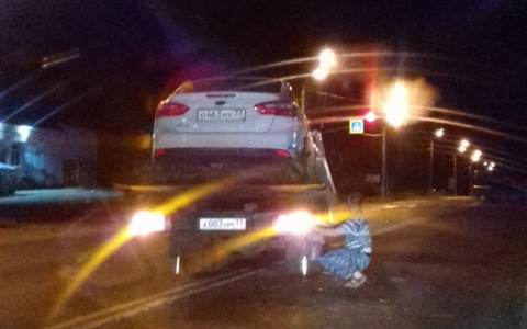 Ночью на Пекинке произошла авария