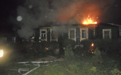 Следственный комитет завел уголовное дело по факту гибели на пожаре семьи