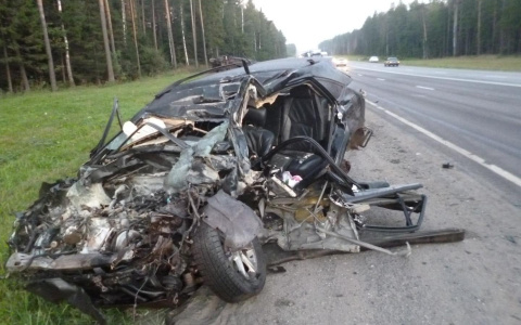 Молодой человек погиб в ночном ДТП под Петушками