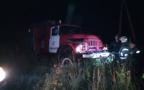 Под Александровом автомобиль съехал в реку: имеются погибшие