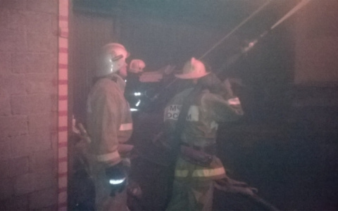 Завод дверей под Собинкой сгорел практически дотла